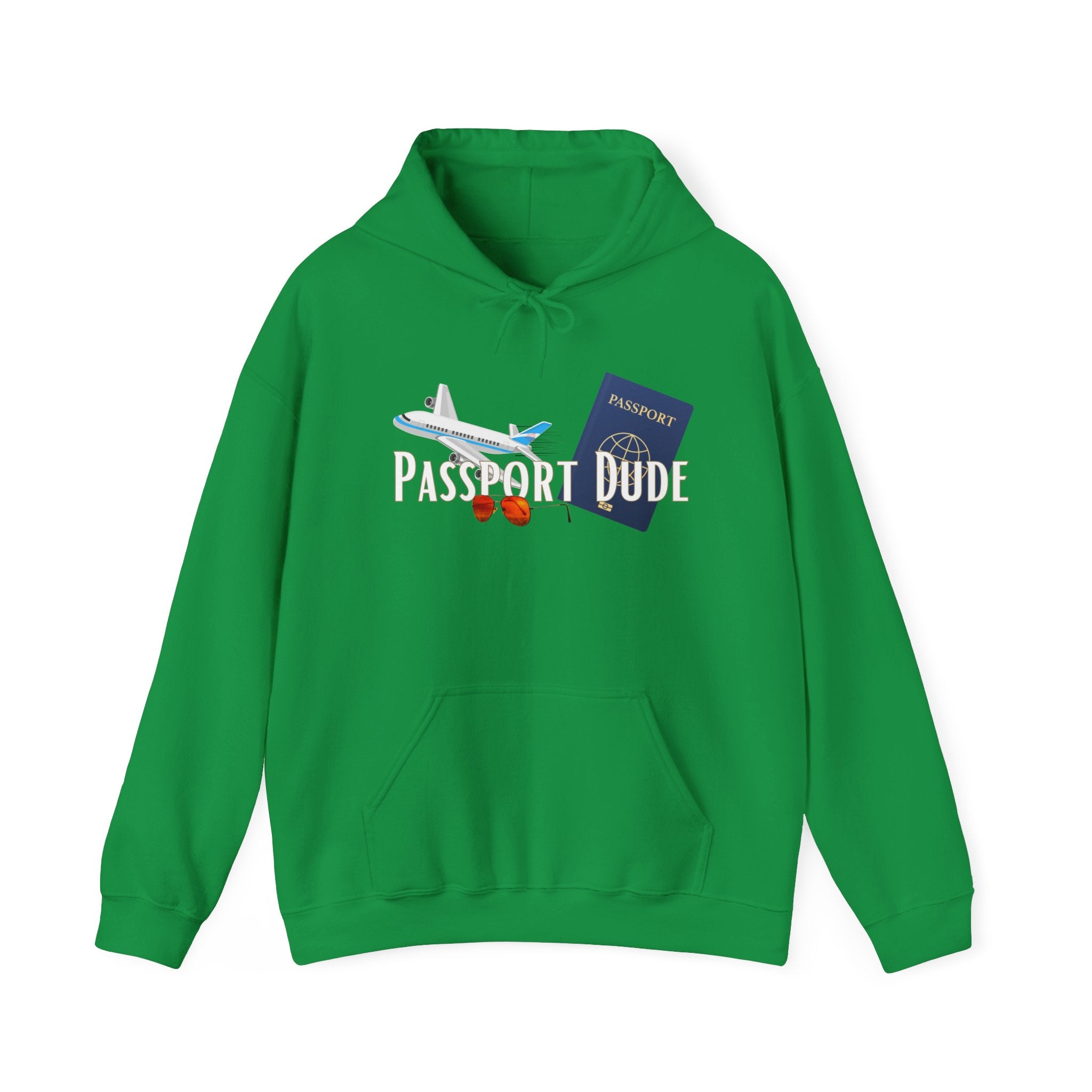 Passport Dude Unisex Heavy Blend™ Hooded Sweatshirt